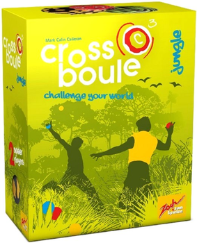 Board Games - CrossBoule Set Jungle – Joc de aruncare 3D pentru intreaga familie (EN)