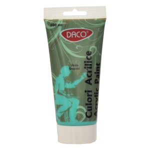 Rechizite, Creativitate, Hobby - CULORI ACRIL 200ML DACO VERDE SMARALD CU3200VSM
