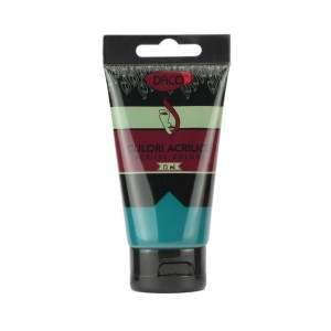 Rechizite, Creativitate, Hobby - CULORI ACRIL 75ML DACO VERDE TURQUISE CU375VT