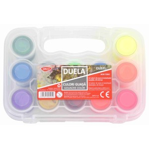 Rechizite, Creativitate, Hobby - CULORI GUASA 6C NEON+6C METALIZATE DUELA DACO CU221