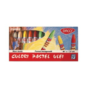 Rechizite, Creativitate, Hobby - CULORI PASTEL ULEI DACO CU812