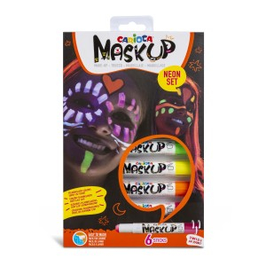 Rechizite, Creativitate, Hobby - CULORI PIELE SET 6 NEON CARIOCA 43156