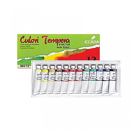 Pictura - Culori tempera 12c, ECADA