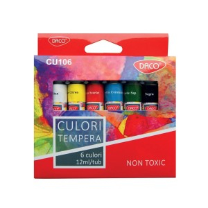 Rechizite, Creativitate, Hobby - CULORI TEMPERA 6C DACO CU106