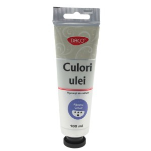 Rechizite, Creativitate, Hobby - CULORI ULEI 100ML DACO ALBASTRU COBALT CU4100ACO