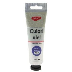 Rechizite, Creativitate, Hobby - CULORI ULEI 100ML DACO ALBASTRU ULTRAMARIN CU4100AUL