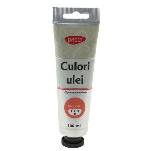 Rechizite, Creativitate, Hobby - CULORI ULEI 100ML DACO PORTOCALIU CU4100P