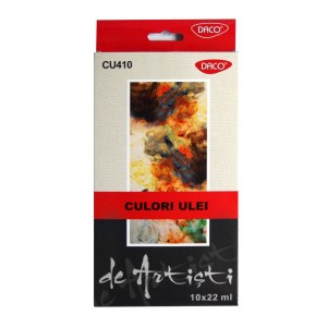 Rechizite, Creativitate, Hobby - CULORI ULEI 10C 22ML ARTIST DACO CU410