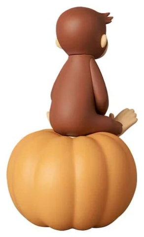 Collectibles - Curious George UDF Mini Figure w/Pumpkin 6 cm