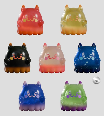 Cute As Heck Mini Figures S1 9 cm Blind Box Display (6) [10]