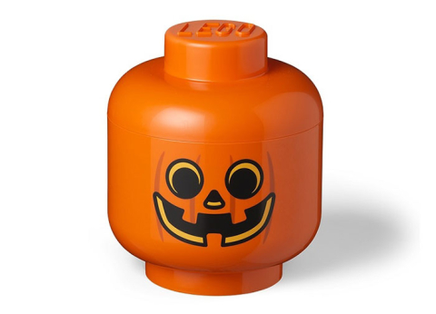 LEGO - Cutie depozitare L cap minifigurina LEGO - Dovleac