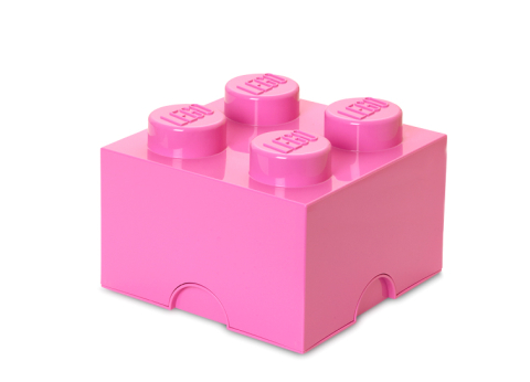 LEGO - Cutie depozitare LEGO 4 roz