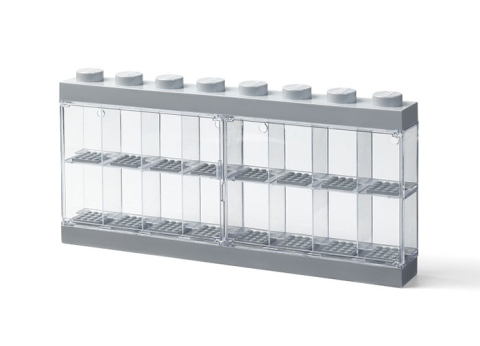 LEGO - Cutie gri pentru 16 minifigurine