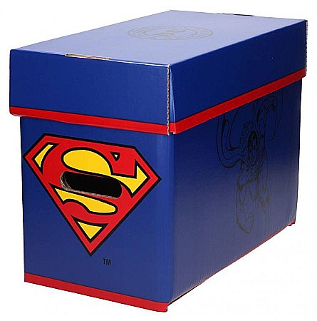 Accesorii Comic Books - Cutie pentru benzi desenate model Superman