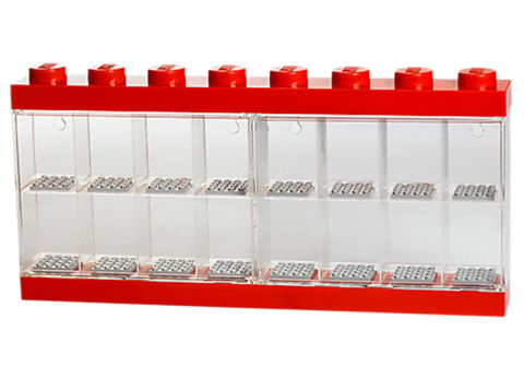 LEGO - Cutie rosie pentru 16 minifigurine