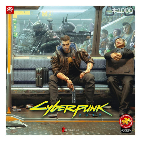 Cyberpunk 2077 Puzzle Metro (1000 Pieces) [1]