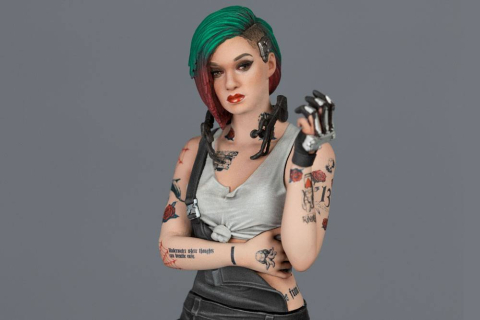 Cyberpunk 2077 PVC Statue Judy Alvarez 23 cm [7]