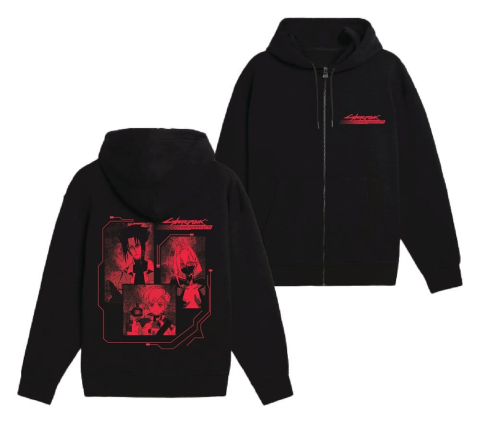 Fashion & Accessories - Cyberpunk Edgerunners 2 Zipper Hoodie Key Characters