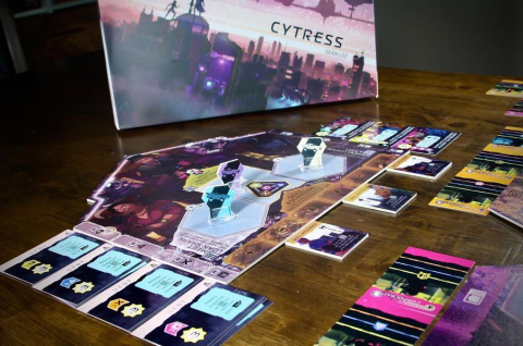 Cytress Cyberpunk Strategy Board Game pentru 1-4 Jucatori [3]