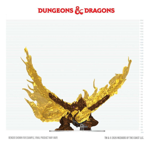 D&D Icons of the Realms Boxed prepainted Miniatures Hollow Dragon 18 cm [1]