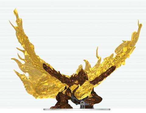 D&D Icons of the Realms Boxed prepainted Miniatures Hollow Dragon 18 cm [4]