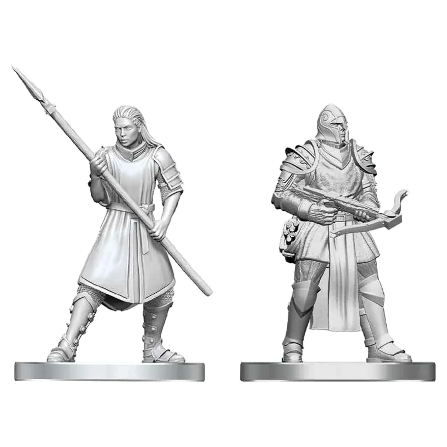 D&D si Alte RPG - D&D Nolzur's Marvelous Miniatures Town Guards - Miniaturi Nepictate