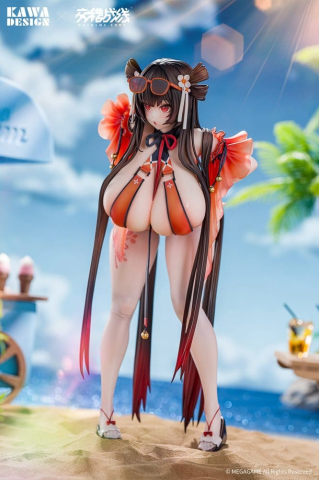 Daiblos Core PVC Figure 1/6 Maree Rouge Rakubai no Utage Wet Ver. 25 cm [12]