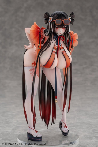 Collectibles - Daiblos Core PVC Figure 1/6 Maree Rouge Rakubai no Utage Wet Ver. 25 cm