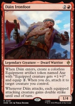 Magic: The Gathering Singles - Dáin Ironfoot The Hobbit - Singles 91