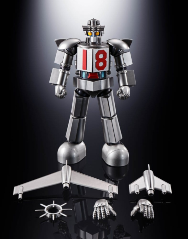 Daitetsujin 17 Soul of Chogokin Diecast Action Figure GX-101S Daitetsujin 17 & 18 Graviton Box 18 cm [15]