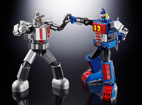 Daitetsujin 17 Soul of Chogokin Diecast Action Figure GX-101S Daitetsujin 17 & 18 Graviton Box 18 cm [14]