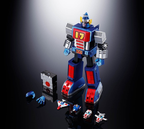 Daitetsujin 17 Soul of Chogokin Diecast Action Figure GX-101S Daitetsujin 17 & 18 Graviton Box 18 cm [6]