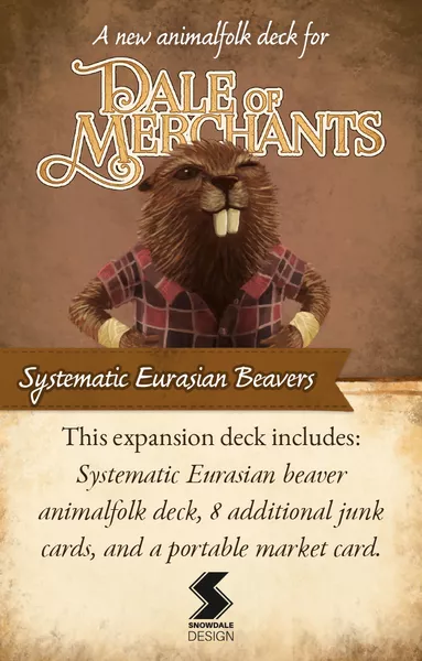 Board Games - Dale of Merchants: Systematic Eurasian Beavers