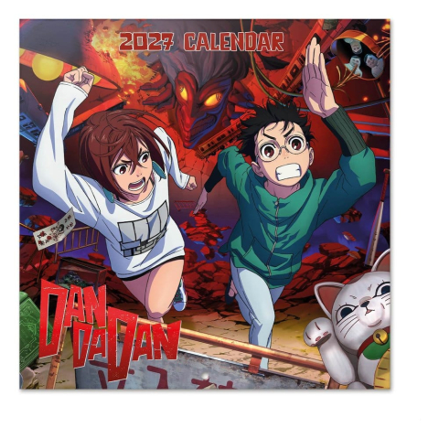 PRECOMENZI - Dan Da Dan 2027 Wall Calendar 30 x 30 cm
