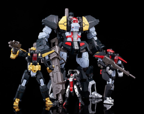 Dancouga - Super Beast Machine God Moderoid Plastic Model Kit Dancouga 23 cm [10]