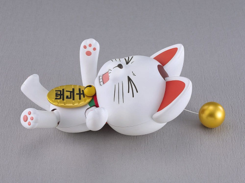Dandadan PLAMAX Plastic Model Kit Turbo Granny (Beckoning Cat) 15 cm [3]