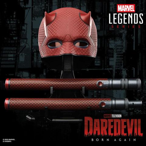 Daredevil: Born Again Premium Roleplay Mask and Billy Club [8]