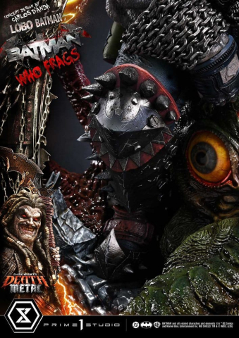 Dark Nights: Death Metal Museum Masterline Statue 1/3 Lobo Batman: Batman Who Frags 81 cm [12]