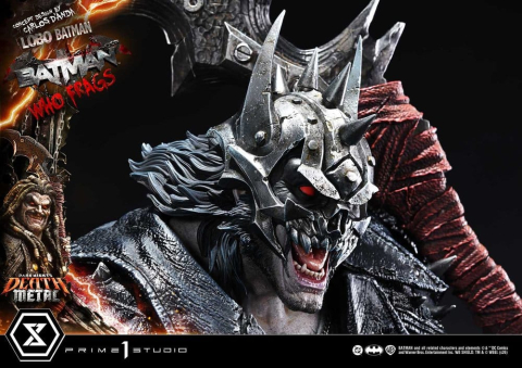 Dark Nights: Death Metal Museum Masterline Statue 1/3 Lobo Batman: Batman Who Frags 81 cm [24]