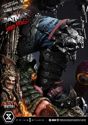 Dark Nights: Death Metal Museum Masterline Statue 1/3 Lobo Batman: Batman Who Frags 81 cm [11]