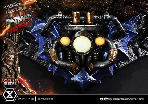 Dark Nights: Death Metal Museum Masterline Statue 1/3 Lobo Batman: Batman Who Frags 81 cm [23]