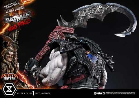 Dark Nights: Death Metal Museum Masterline Statue 1/3 Lobo Batman: Batman Who Frags 81 cm [21]