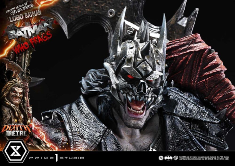 Dark Nights: Death Metal Museum Masterline Statue 1/3 Lobo Batman: Batman Who Frags Deluxe Bonus Version 81 cm [13]