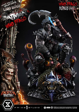 Dark Nights: Death Metal Museum Masterline Statue 1/3 Lobo Batman: Batman Who Frags Deluxe Bonus Version 81 cm [25]