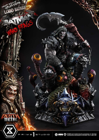 Dark Nights: Death Metal Museum Masterline Statue 1/3 Lobo Batman: Batman Who Frags Deluxe Bonus Version 81 cm [6]