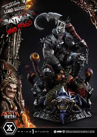 Dark Nights: Death Metal Museum Masterline Statue 1/3 Lobo Batman: Batman Who Frags Deluxe Bonus Version 81 cm [5]
