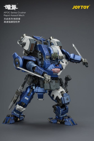 Dark Source APOC Series Action Figure Crusher Rapid Assault Mech ST-8628 17 cm [10]