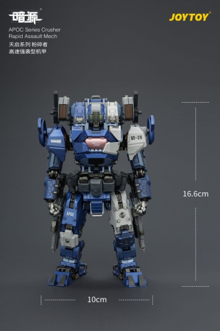Dark Source APOC Series Action Figure Crusher Rapid Assault Mech ST-8628 17 cm [8]