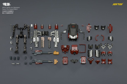 Dark Source APOC Series Action Figure Iron Skybearer Heavy Fire Assault Mech ST-8625 17 cm [16]