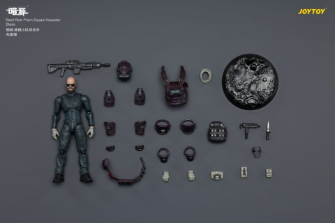 PRECOMENZI - Dark Source Steel Ride Action Figure Prism Squad 8 cm